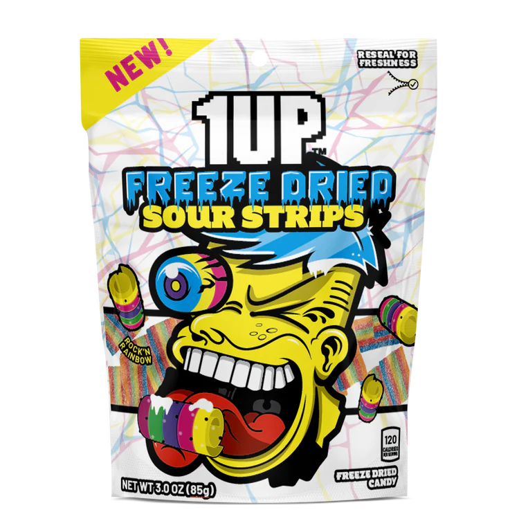 1UP Freeze Dried Sour Strips