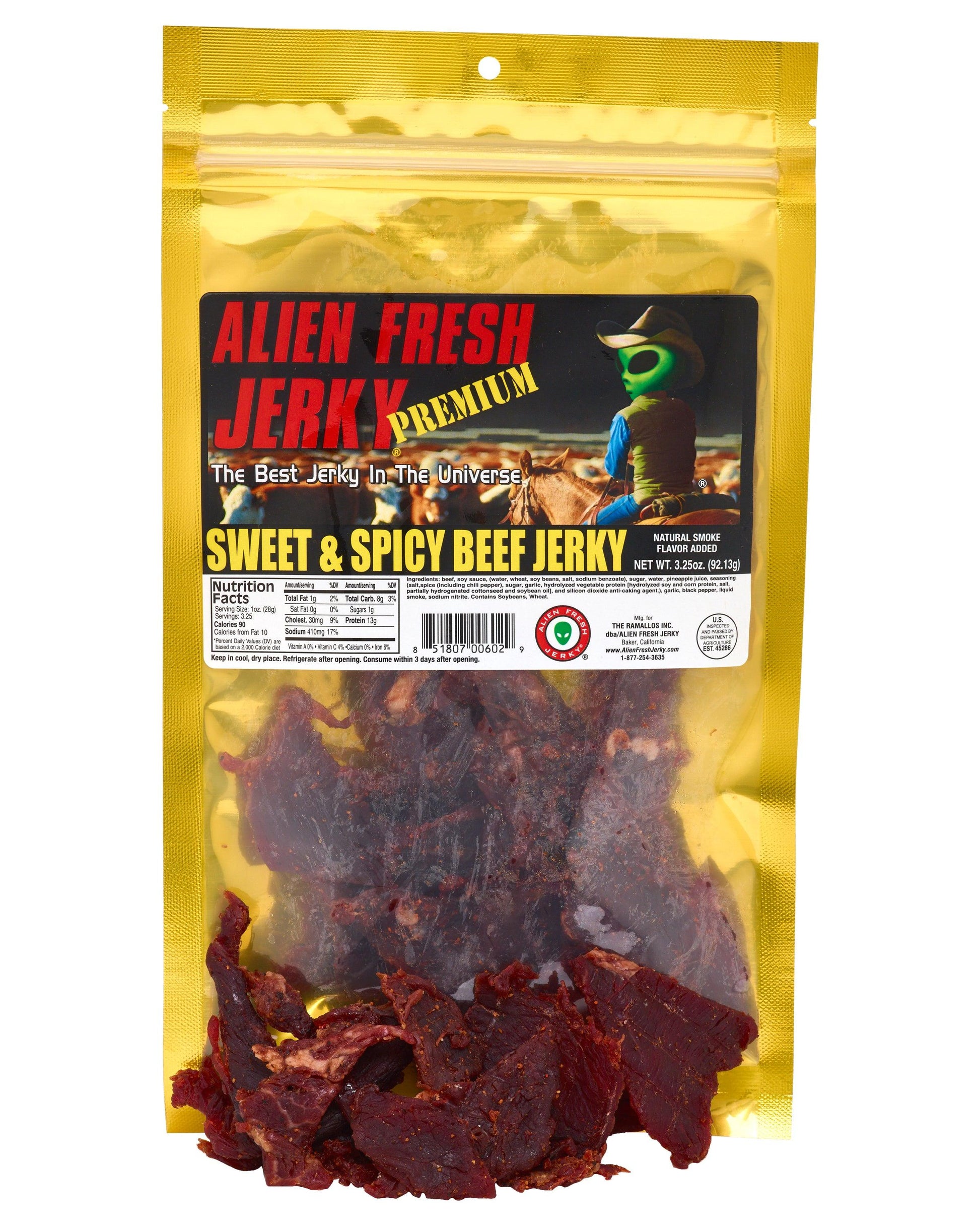 Sweet & Spicy Beef Jerky (3.25 oz)