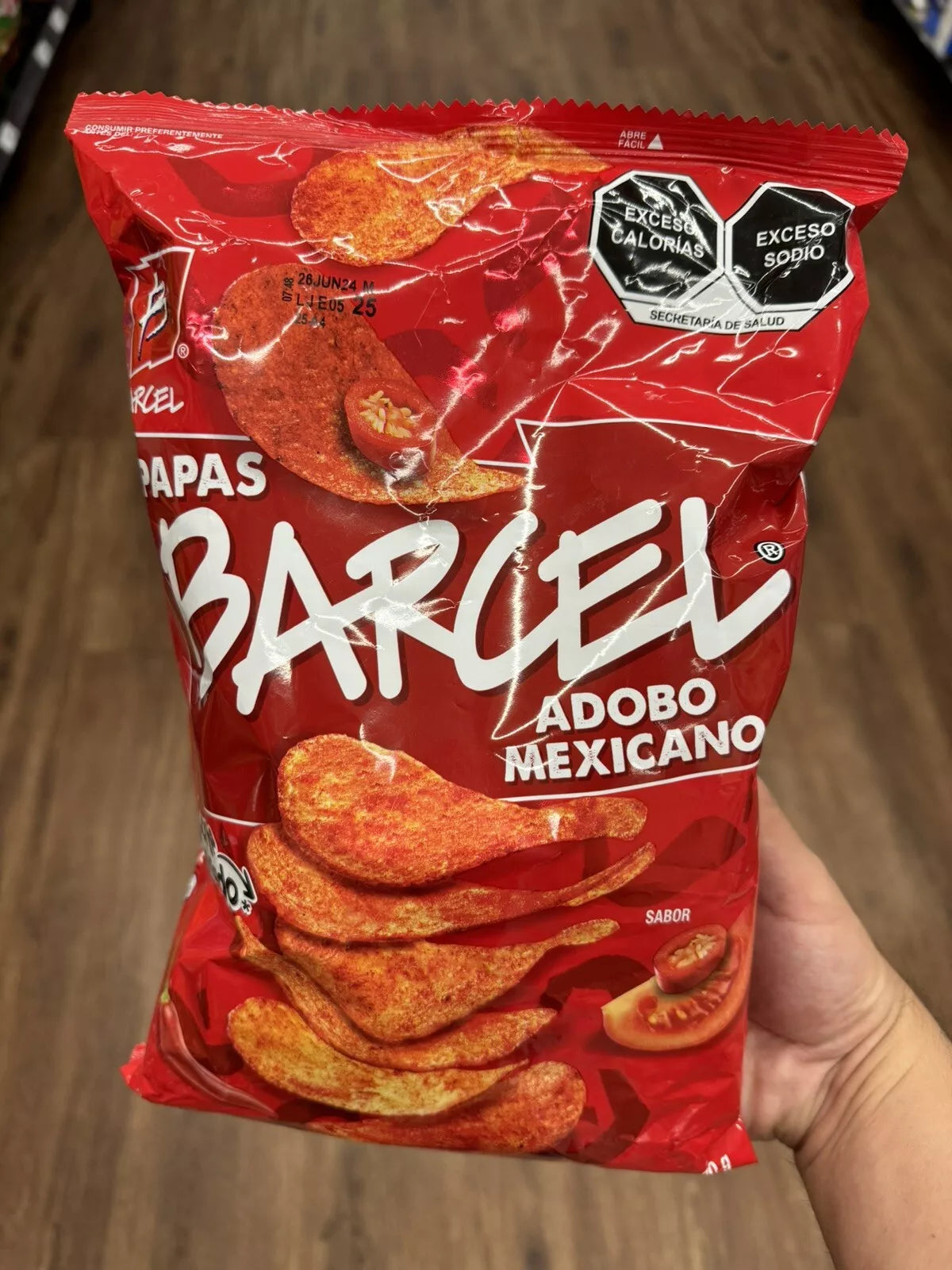 Adobo Mexicano Mexican chips BARCEL 150G