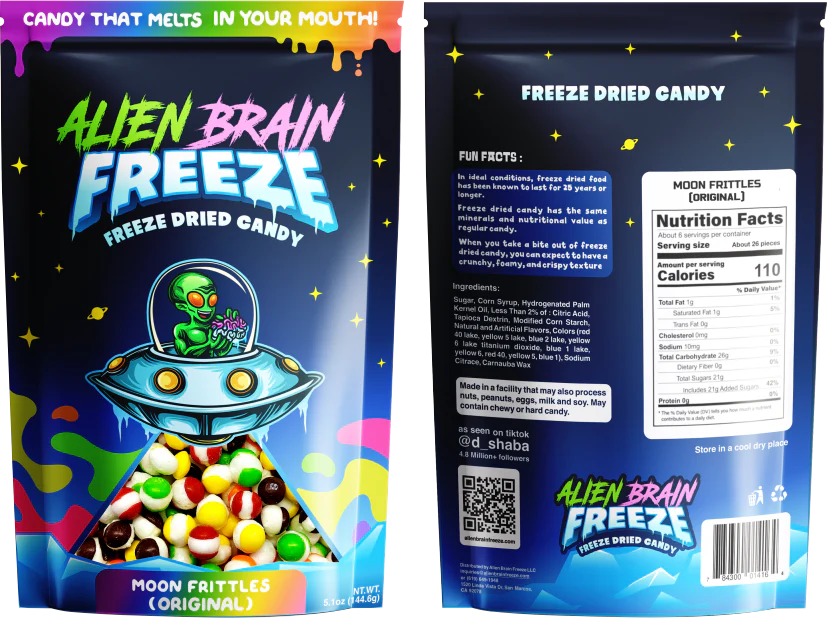 Alien Brain Freeze - Freeze Dried Moon Frittles (Original)