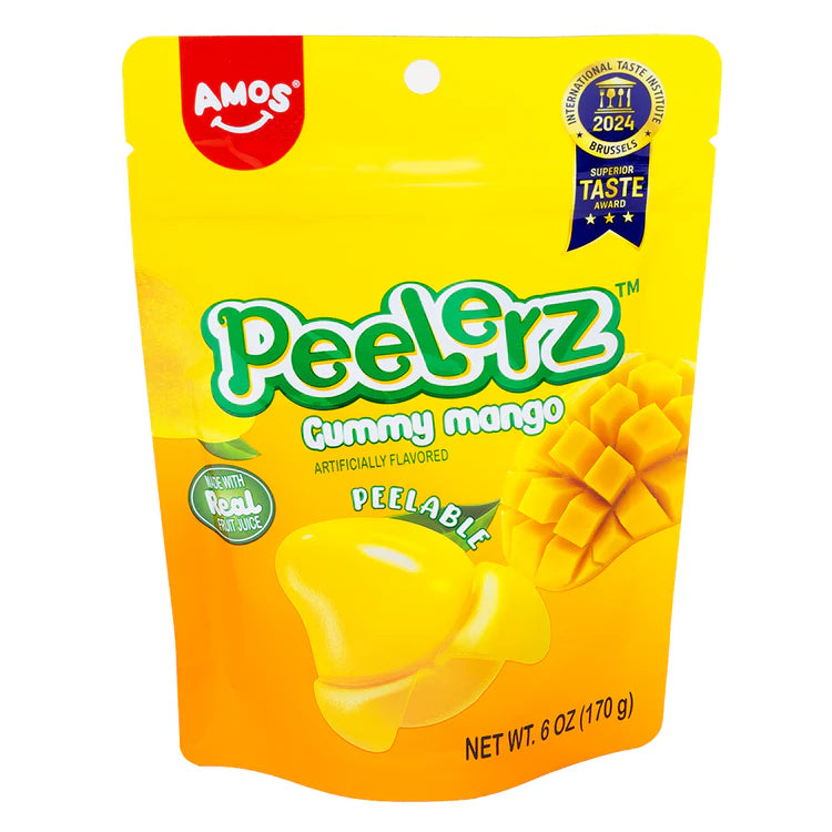 Amos Peelerz - Peelable Mango Gummy 6 OZ