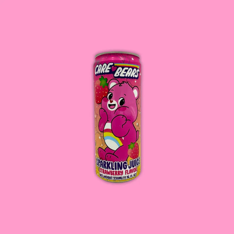 CARE BEAR SODA STRAWBERRY 330ML (TAIWAN)
