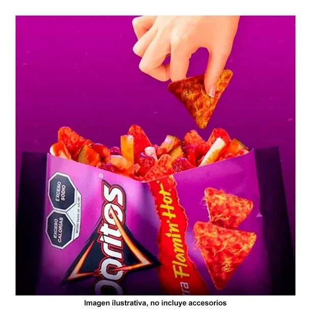 Doritos Flamin Hot sabor queso chile y limón 223G