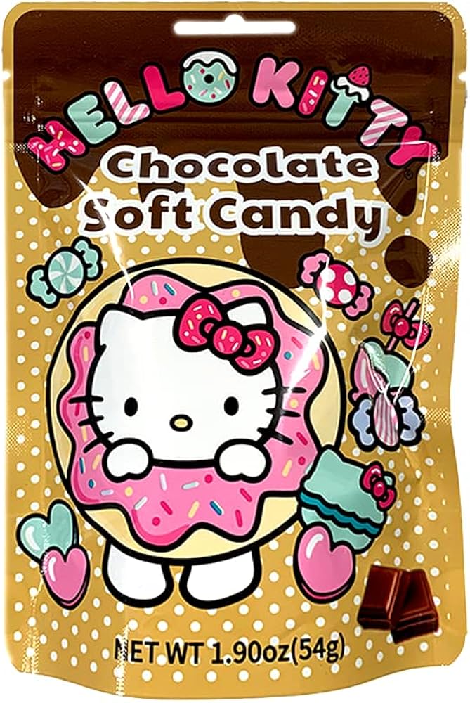 Exotic Hello Kitty Candy 54G Soft Chocolate