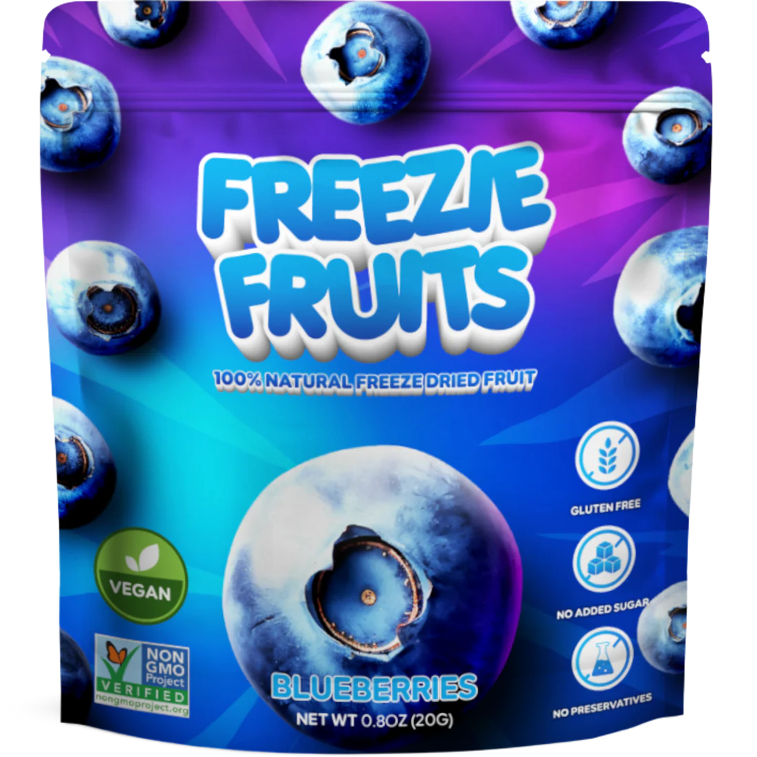 Freezie Fruits - Blueberry