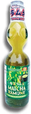 Hata Ramune Japanese Soda Matcha Flavor 200 ml