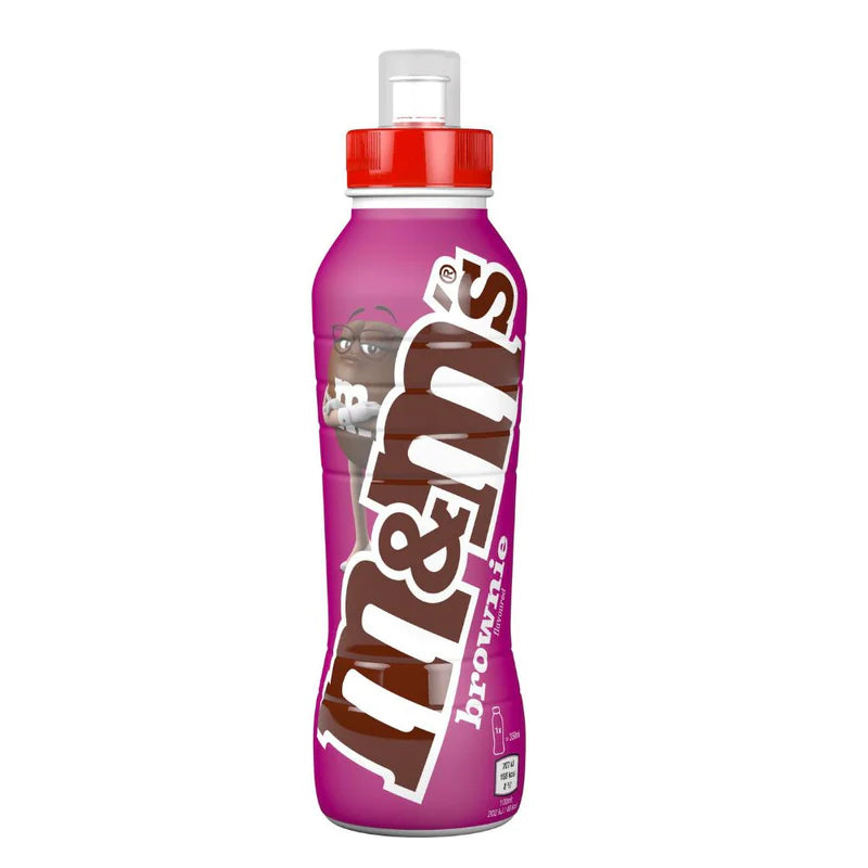 M&M's Brownie Milk Drink, milk and chocolate drink with M&M's brownie flavor 350ml