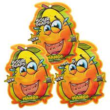 Mango Sour Slaps Gummy Belt Candy 3.4oz