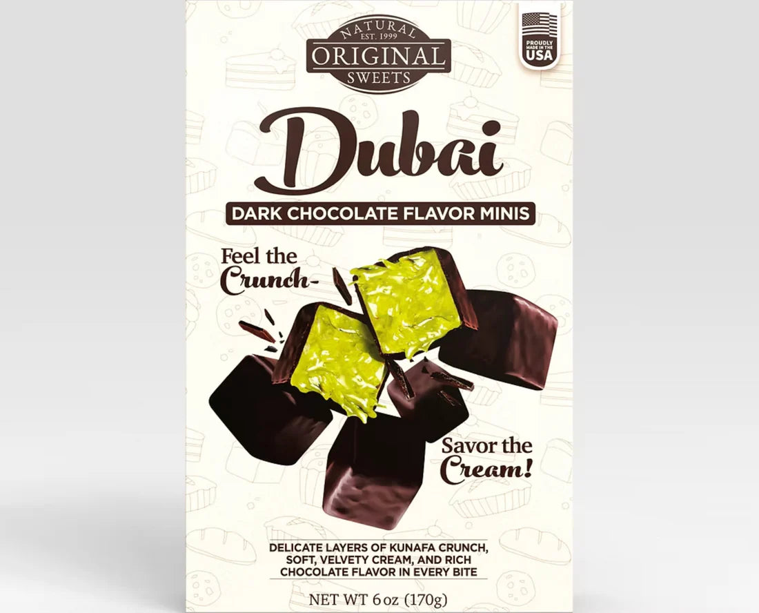 Original Natural Sweets - Dubai Chocolate (Dark)