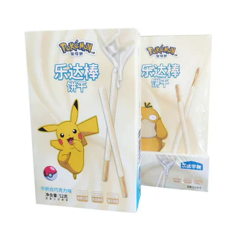 POKÉMON BISCUIT STICKS - WHITE CHOCOLATE (52G)