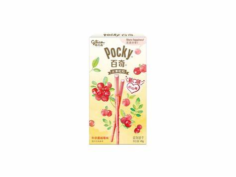 Pocky Milk Cranberry