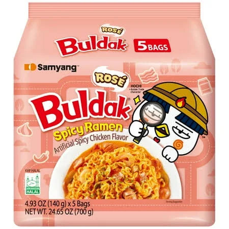 Samyang Buldak Rose Ramen 5-Pack