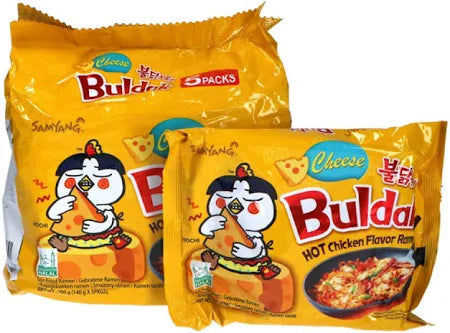 Samyang Cheese Flavor Buldak Ramen Pack of 5