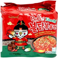 Samyang Foods Co., Ltd Ramen, Kimchi, Stir-Fried 5 PACK