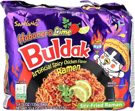 Samyang Habanero Lime Buldak Chicken Ramen