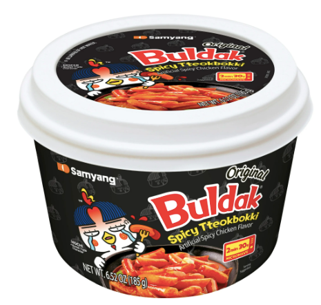 Samyang Topokki Hot Chicken Bowl - Buldak Tteokbokki (185g)