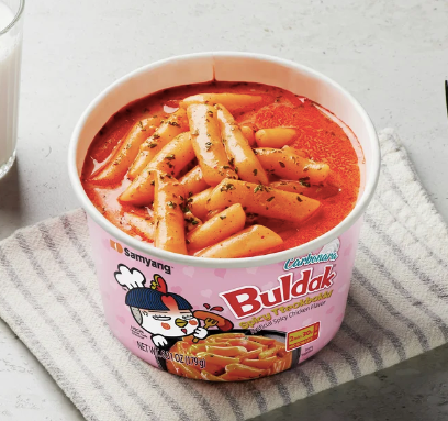 Samyang Topokki Carbo Hot Chicken Bowl - Buldak Tteokbokki (179g)