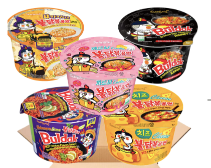 Buldak Ramen Cup 105g  Korean Instant Noodles