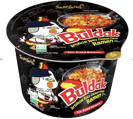 Buldak Ramen Cup 105g  Korean Instant Noodles