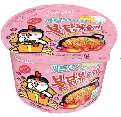 Buldak Ramen Cup 105g  Korean Instant Noodles