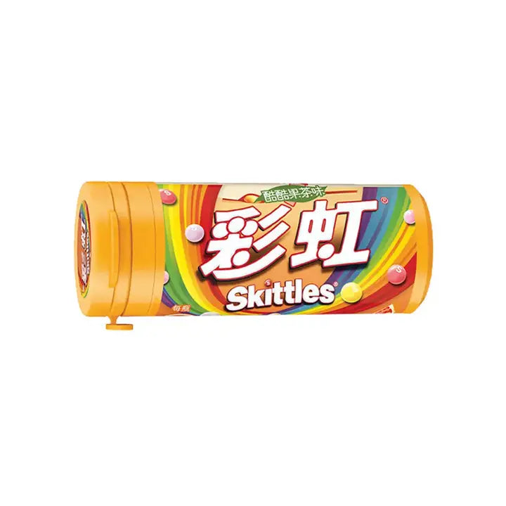 Skittles Tube Colorful Inflatable Fruit Tea (Orange) 30g