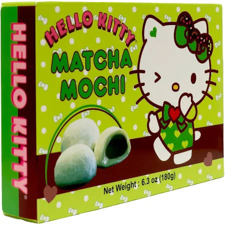 Hello Kitty Matcha Mochi